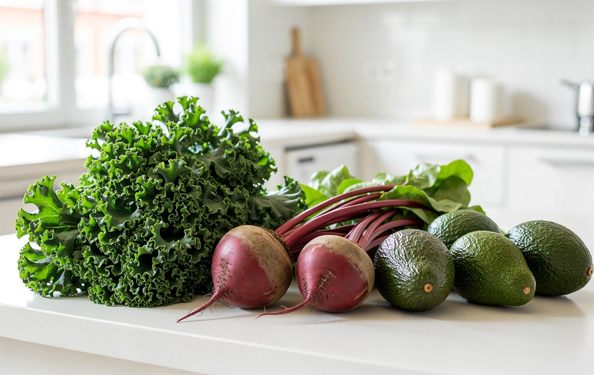 Gesunde Lebensmittel Auswahl